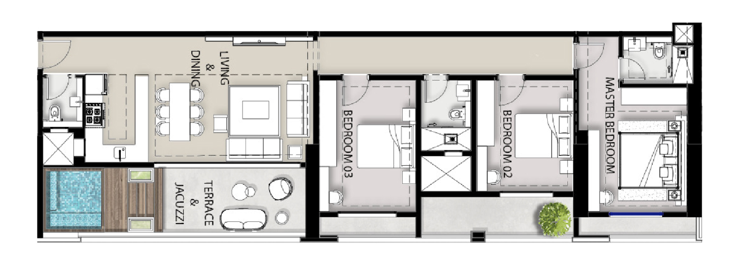 Apartment, شقة 6